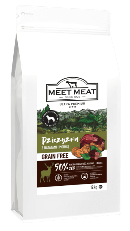 Grain Free Adult Venison, Sweet Potatoes & Mulberry