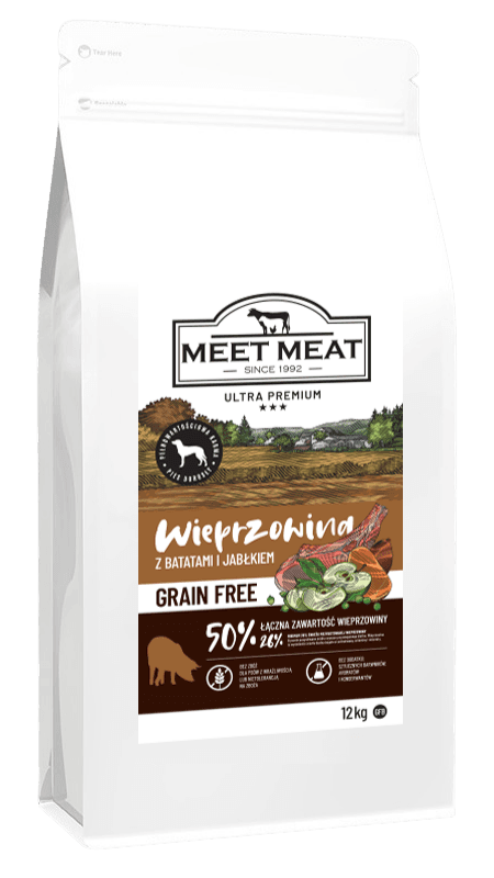 Grain Free Adult Pork, Sweet Potato & Apple