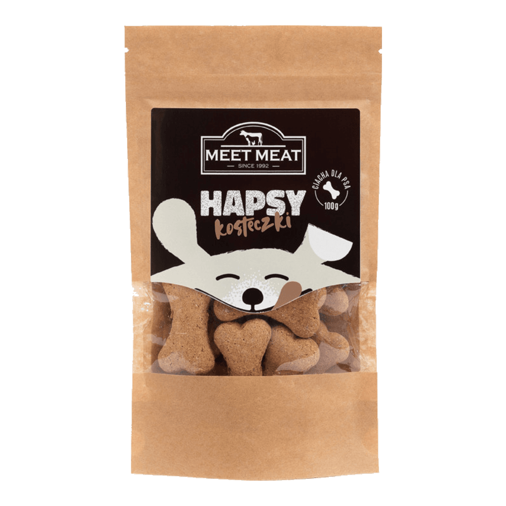 Hapsy kosteczki - ciastka z jagnięciną 100 g